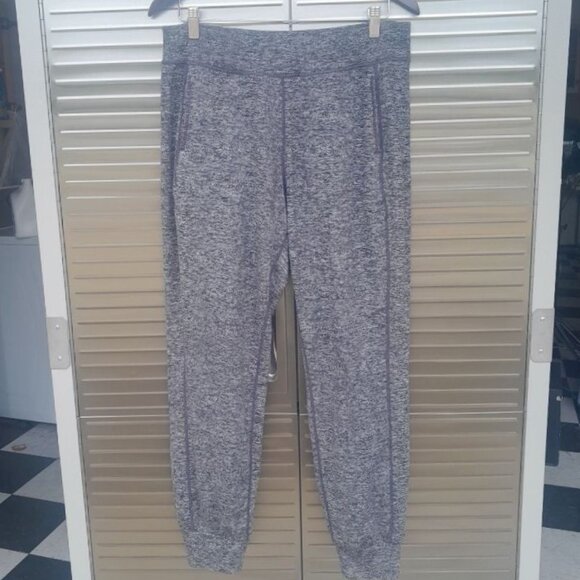 Sweaty Betty Gary Yoga Pant Womens Medium Black Marl Super Soft Lounge Comfy - Picture 2 of 9